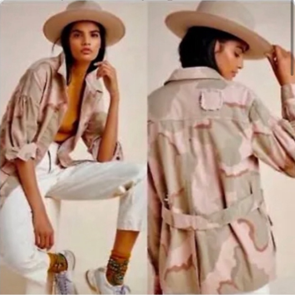 Anthropologie Lida cargo jacket